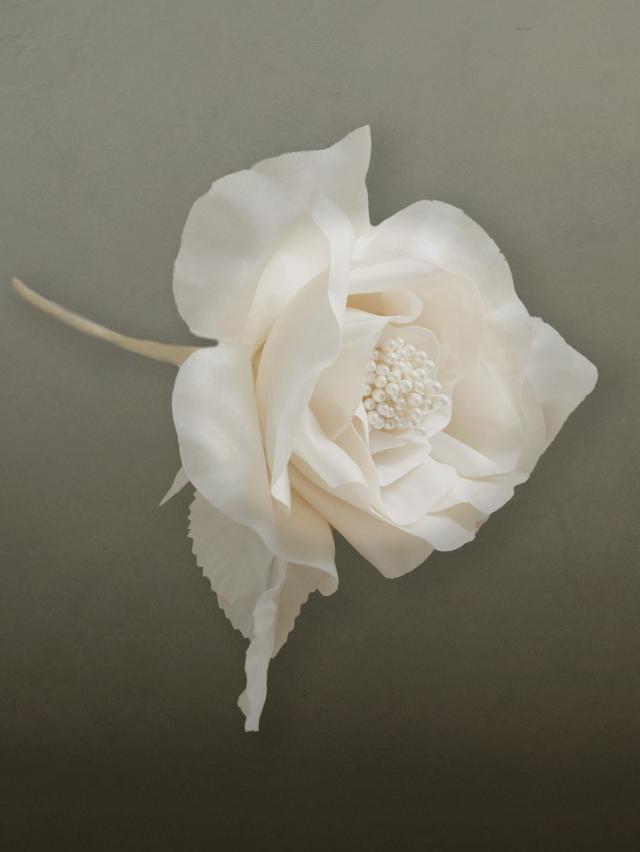 Fabric Rose for DIY hair styling